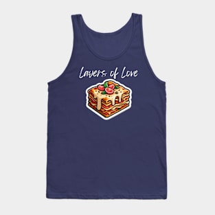 Lasagna Layers of Love T-Shirt Hoodie Sticker Mug Tote Gift etc. Tank Top